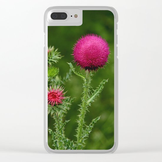 Prickly beauty Clear iPhone Case