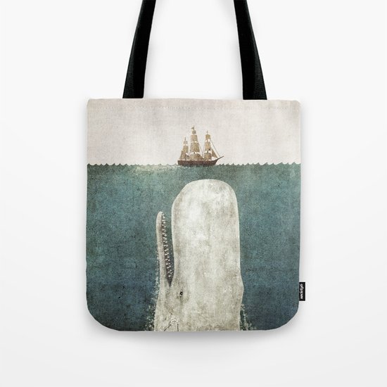 The Whale - vintage option Tote Bag