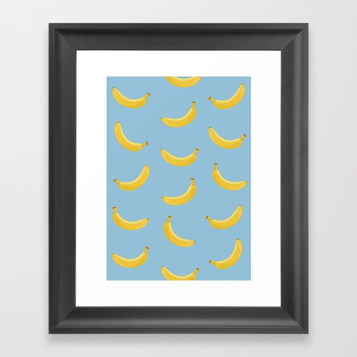 Banana Tunes Framed Art Print