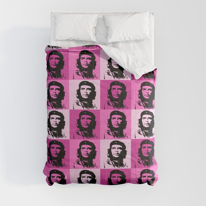 guevarra pink pop Comforter