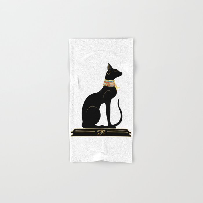 Egyptian Cat Sphynx Hand & Bath Towel