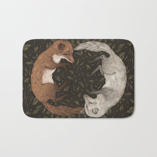 Foxes Bath Mat