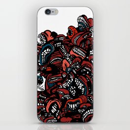 The chattering class  -alt iPhone Skin