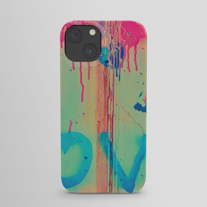 Love Painting pink, dreams, pastel, love, cute,  iPhone Case