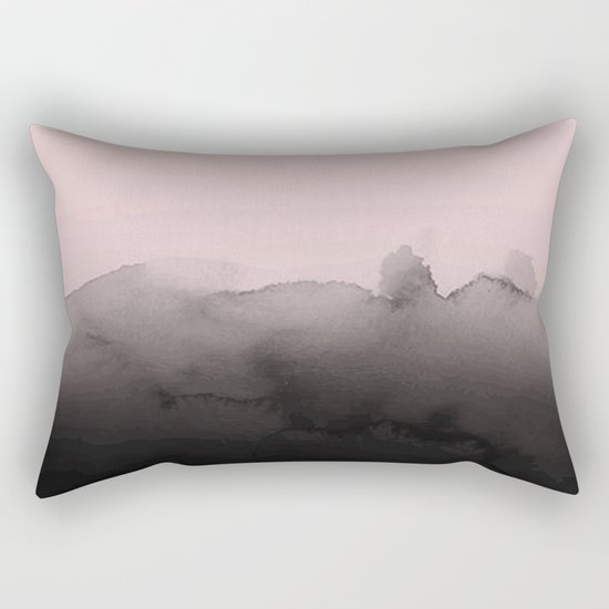 Pink is the new black Rectangular Pillow