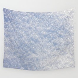 Fluffy snow Wall Tapestry