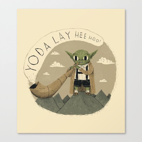yodaling Canvas Print
