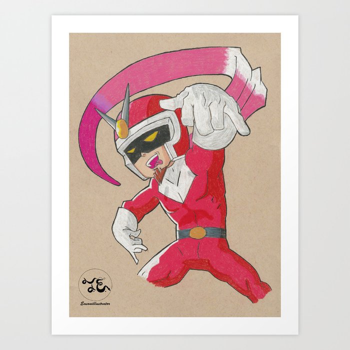 Wallpaper Viewtiful Joe Art Print By Easonillustrator Society6 Desktop Wallpaper