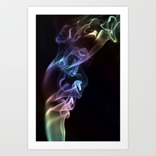 Smokey 7 Art Print