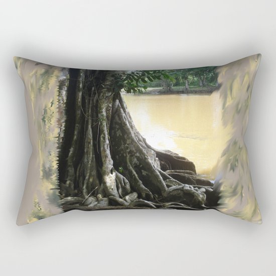 Fabric Rectangular Pillow
