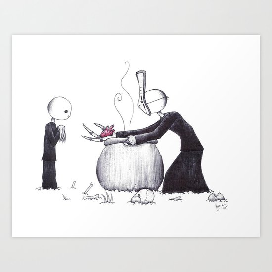 Juju Art Print