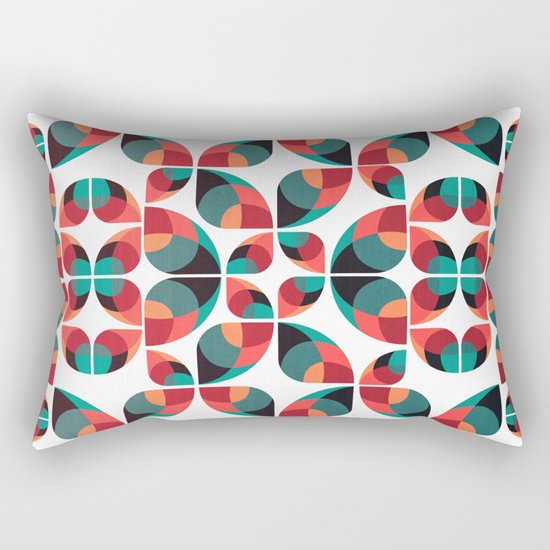 Fantasy Garden Pattern III Rectangular Pillow