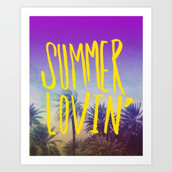 Summer Lovin' Art Print