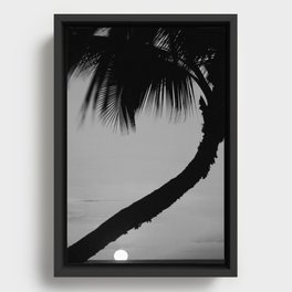 Hawaiian Sunset Framed Canvas