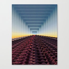 Sunset Tunnel Canvas Print