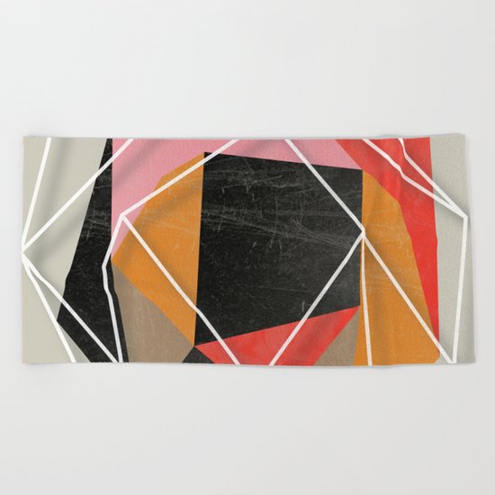 Fill & Stroke II Beach Towel
