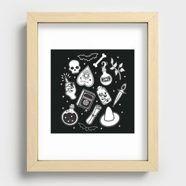 Witchy Essence Black Recessed Framed Print
