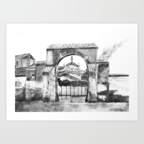 Portillo de Fuencarral Art Print