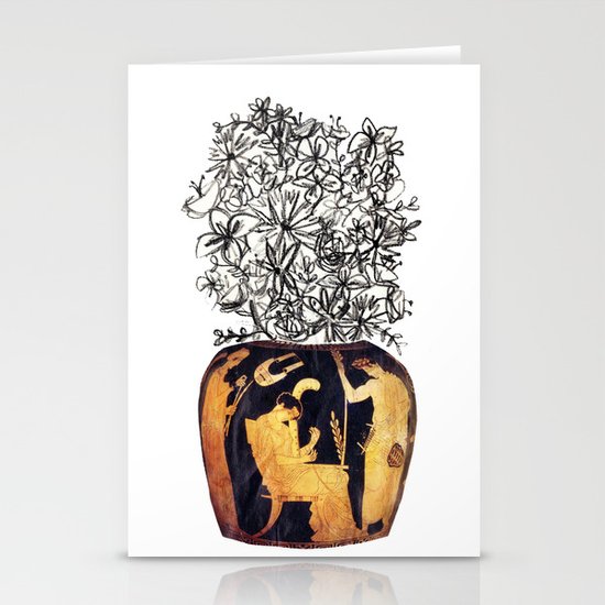 flowers for caligula Stationery Cards