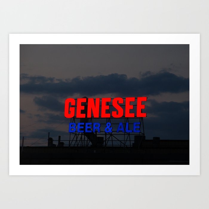 Genesee Beer and Ale Art Print