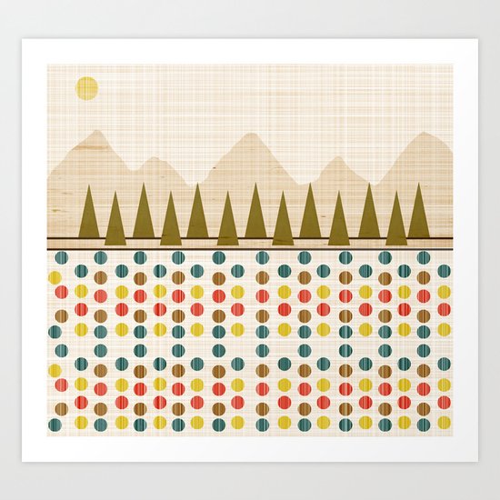 The Forest in Spring Art Print