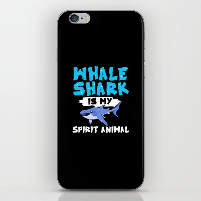 Whale Shark Tooth Mexico Cute Funny iPhone Skin