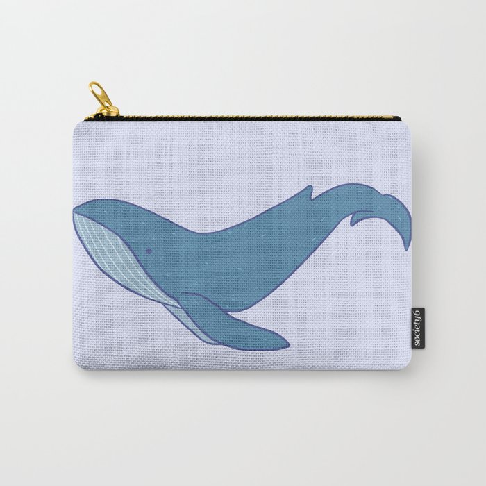 just a blue whale Carry-All Pouch
