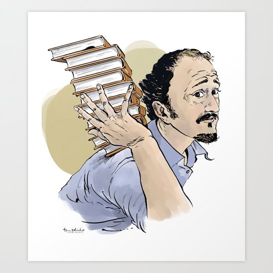 Jeffrey Eugenides (novelist) Art Print