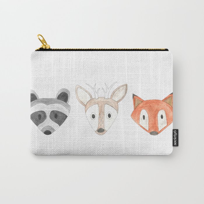Woodland Creatures Carry-All Pouch