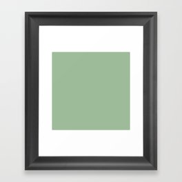 Plant Stem Green Framed Art Print