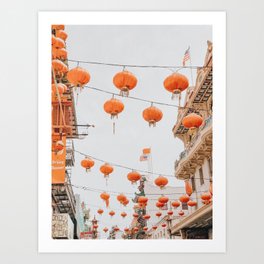 Chinatown II / San Francisco, California Art Print