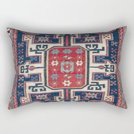 Shahsavan Southeast Caucasus Bag Face Print Rectangular Pillow