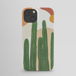 Abstract Cactus I iPhone Case