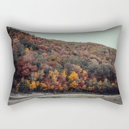 Fall Colors - Dark Theme Rectangular Pillow