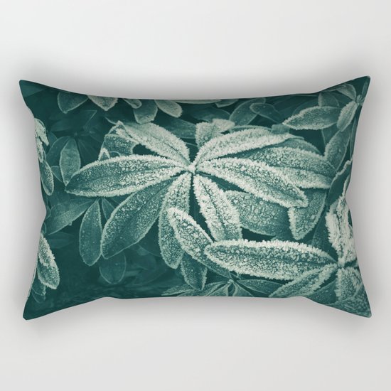 Frozen Greens Rectangular Pillow