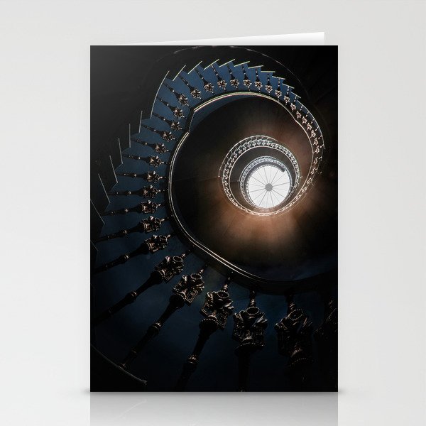 Mysterious spiral staircase Stationery Cards