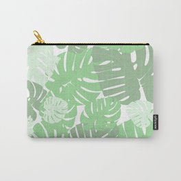 MONSTERA DELICIOSA SWISS CHEESE PLANT Carry-All Pouch | Leaves, Jungle, Tropical, Greenery, Nature, Leat, Beach, Adventure, Natural, Monstera 
