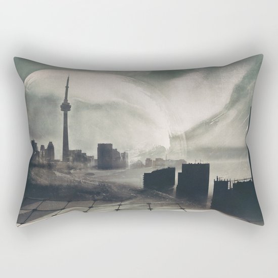 Outside the Bubble Rectangular Pillow