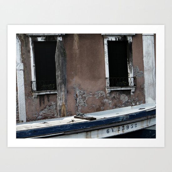 SWAMP VENICE IV Art Print