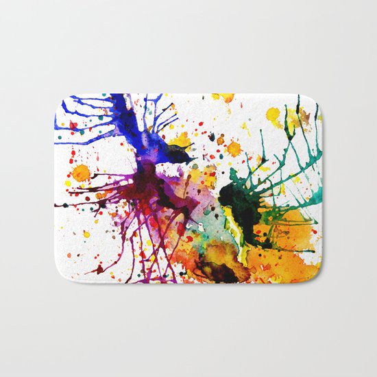 bright fantasy Bath Mat