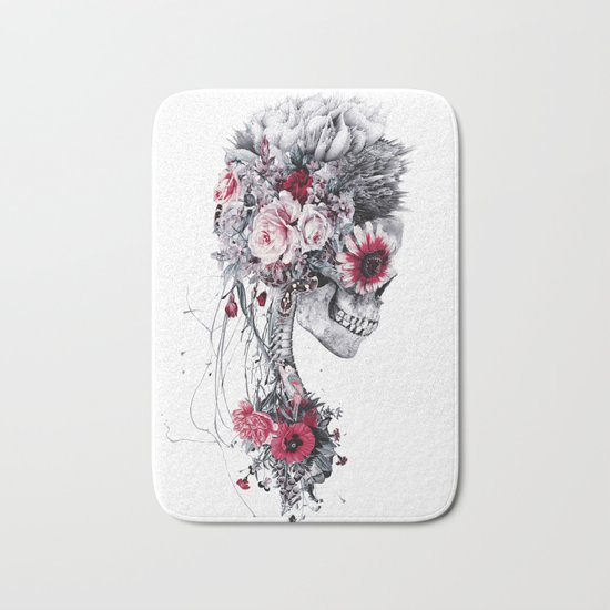 Skeleton Bride Bath Mat