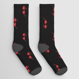 Heart Sunglasses Socks