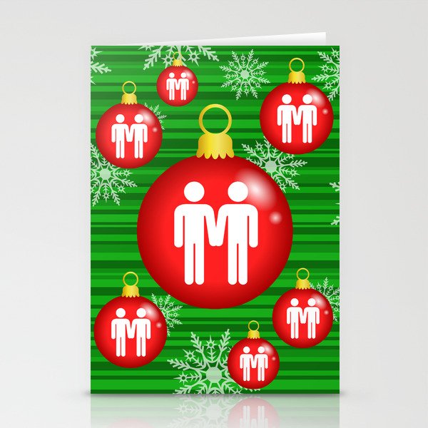 Merry Christmas - Gay Stationery Cards