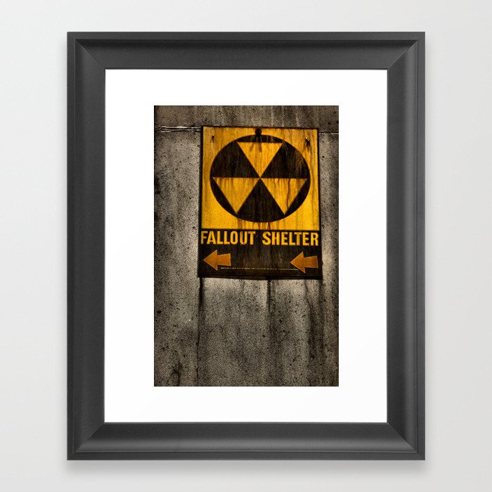 Fallout Shelter Framed Art Print