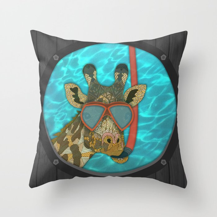 I think I'm lost Throw Pillow