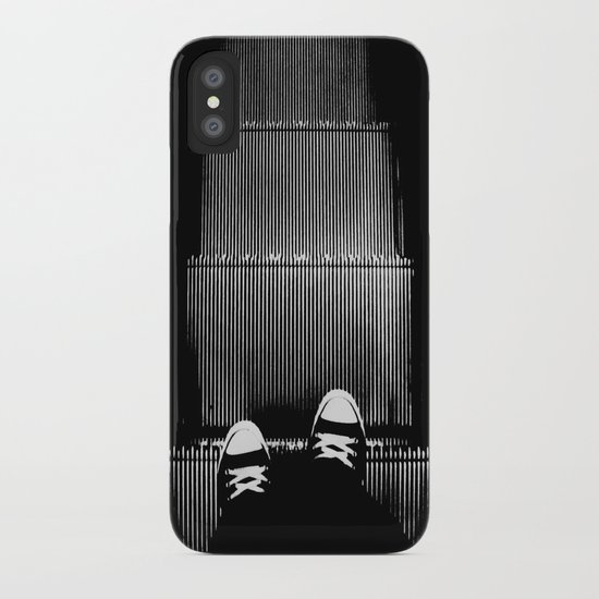 Up The Down Escalator iPhone Case