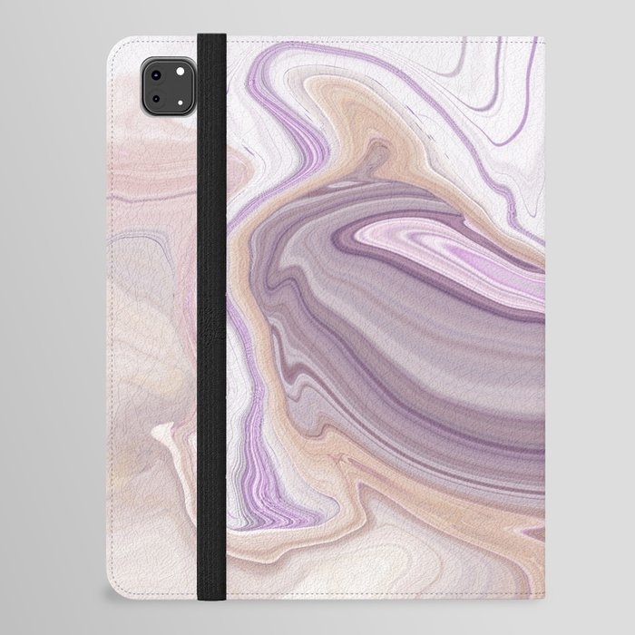 Purples Abstract iPad Folio Case