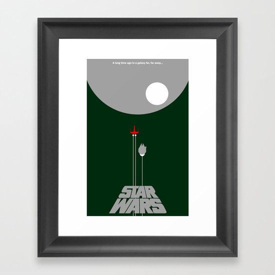 A New Hope IV Framed Art Print
