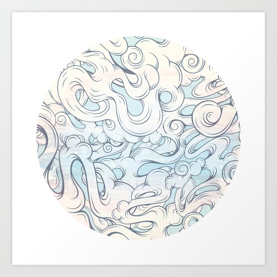 Entangled Souls Art Print