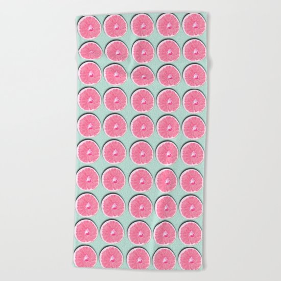 Grapefruit Beach Towel